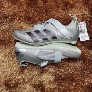 adidas The Indoor Cycling Shoes Linen Green Metallic IG5466 Men’s 9.5 W-10.5